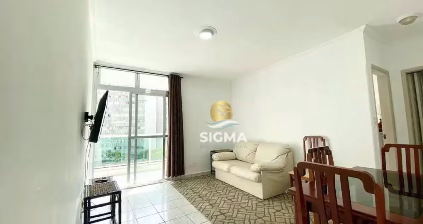 Apartamento com 2 dormitórios à venda, 55 m² por r$ 390.000 - pitangueiras - guarujá/sp.