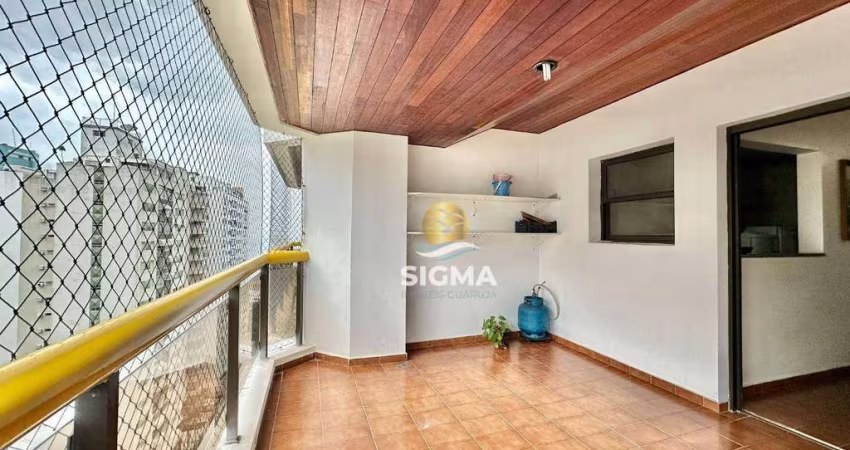 Apartamento com 2 quartos sendo 1 suíte à venda, 70 m² por R$ 550.000 - Pitangueiras - Guarujá/SP.