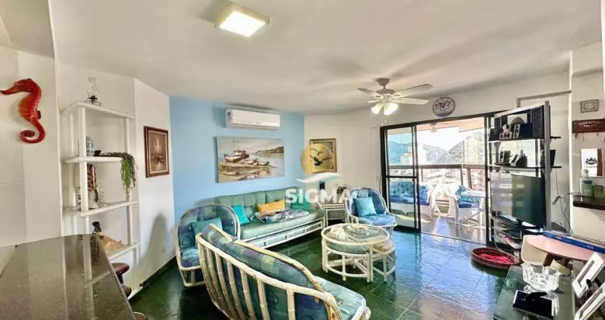 Apartamento com 3 dormitórios à venda, 116 m² por r$ 800.000,00 - jardim astúrias - guarujá/sp