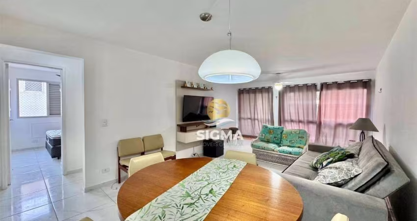 Apartamento com 3 dormitórios sendo 1 suíte  à venda, 121 m² por R$ 630.000 - Praia das Pitangueiras - Guarujá/SP.