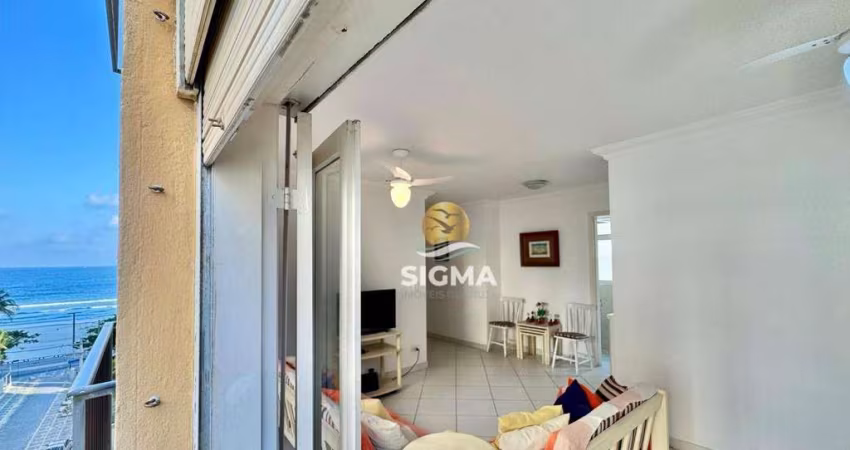 Apartamento com 4 dormitórios à venda, 109 m² por R$ 600.000,00 - Pitangueiras - Guarujá/SP