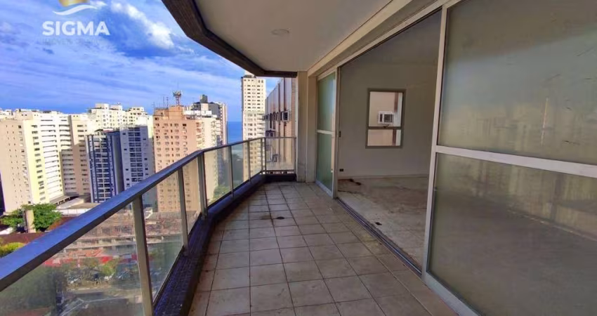 Apartamento com 5 quartos sendo 2 suítes à venda na Praia das Pitangueiras, Guarujá/SP.