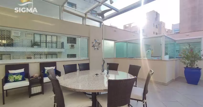 Cobertura com 3 dormitórios à venda, 200 m² por R$ 1.600.000,00 - Pitangueiras - Guarujá/SP