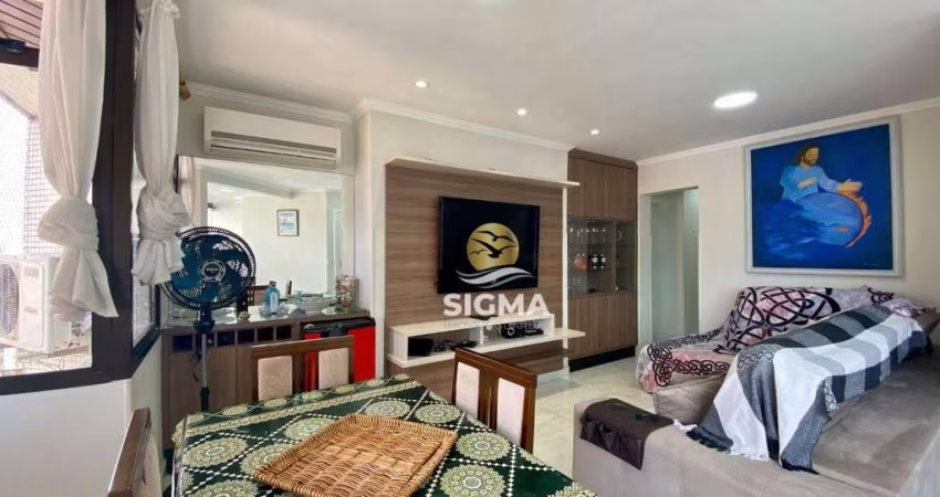 Apartamento com 3 quartos sendo 1 suíte à venda na Praia das Astúrias - Guarujá/SP.