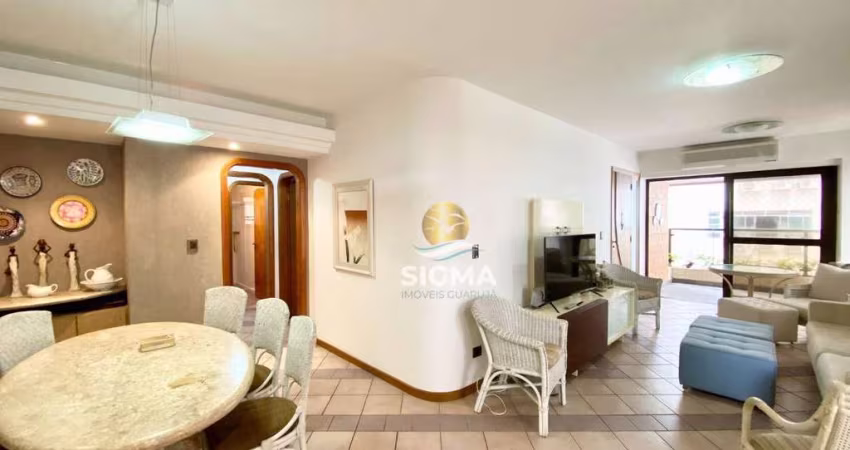 Apartamento com 3 quartos sendo 1 suíte à venda na Praia das Pitangueiras - Guarujá/SP.