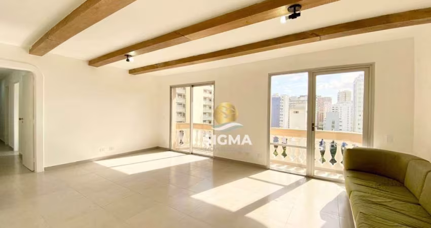 Apartamento com 4 quartos sendo 1 suíte à venda na Praia das Pitangueiras - Guarujá/SP.
