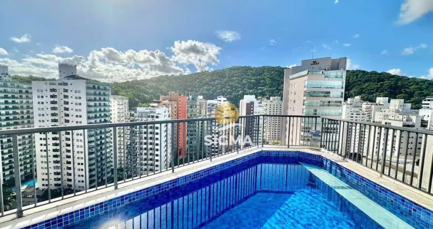 Cobertura com 3 Suítes à venda, 280 m² por R$ 1.200.000 - Pitangueiras - Guarujá/SP.