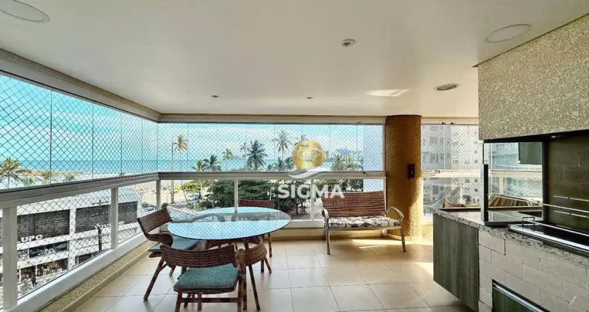 Apartamento com 3 suítes à venda na praia das pitangueiras - guarujá/sp.