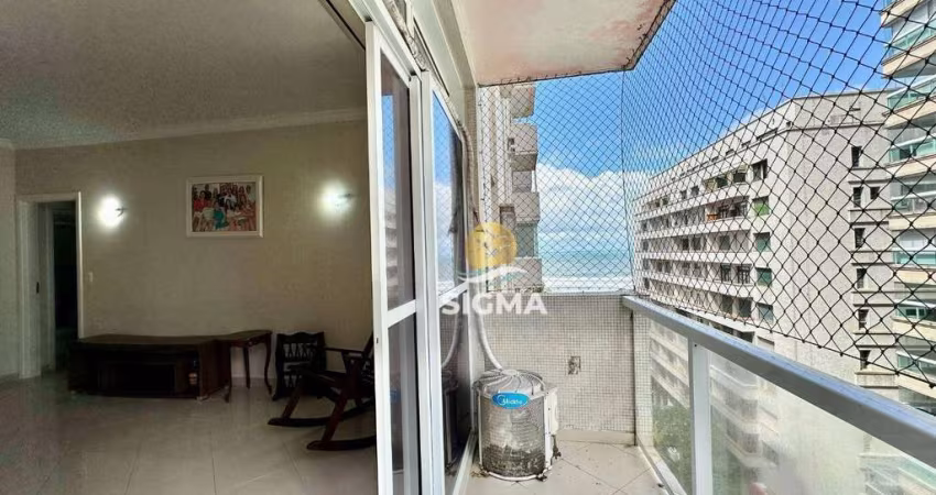 Apartamento com 3 dormitórios à venda, 111 m² por R$ 640.000,00 - Pitangueiras - Guarujá/SP