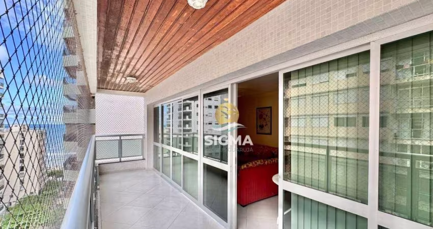 Apartamento com 3 dormitórios à venda, 140 m² por R$ 848.000,00 - Pitangueiras - Guarujá/SP
