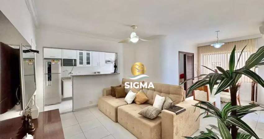 Apartamento com 3 dormitórios à venda, 95 m² por r$ 605.000,00 - pitangueiras - guarujá/sp