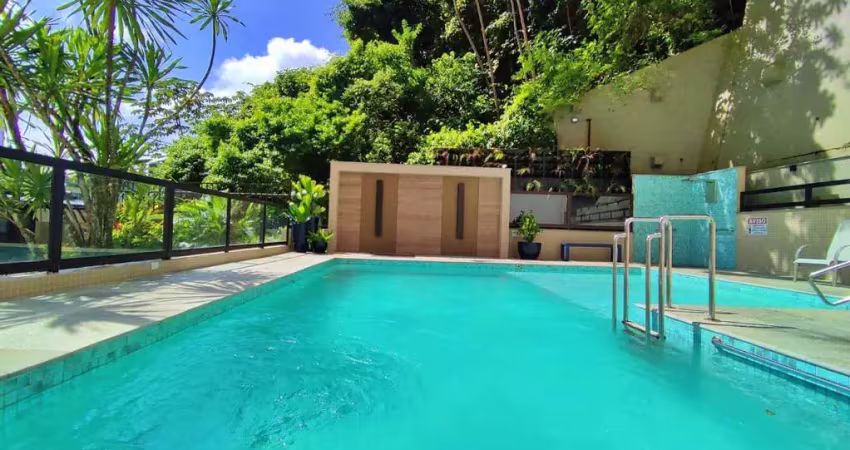 Apartamento com 3 dormitórios sendo 1 suíte à venda, 138 m² por r$ 750.000 - pitangueiras - guarujá/sp.