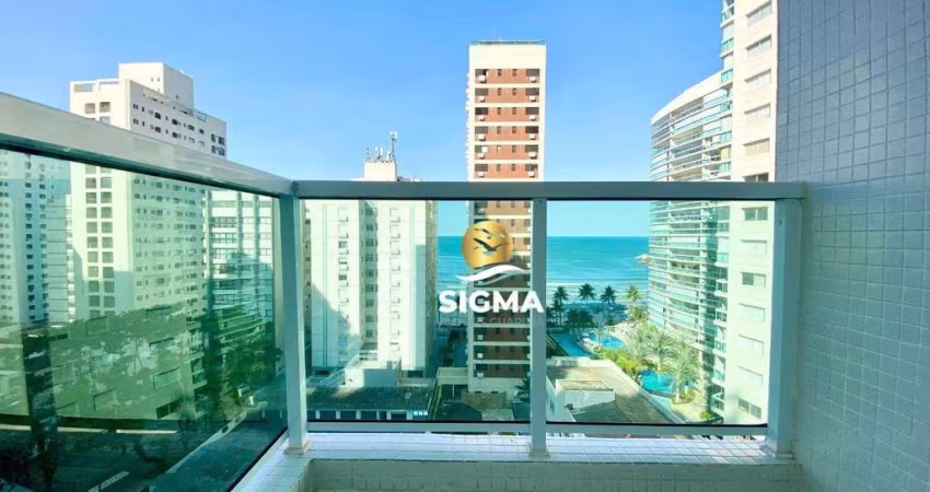 Apartamento com 2 dormitórios à venda, 80 m² por R$ 600.000,00 - Jardim Astúrias - Guarujá/SP