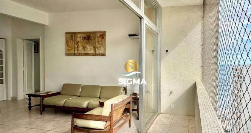 Apartamento com 2 dormitórios à venda, 95 m² por R$ 700.000 - Pitangueiras - Guarujá/SP.