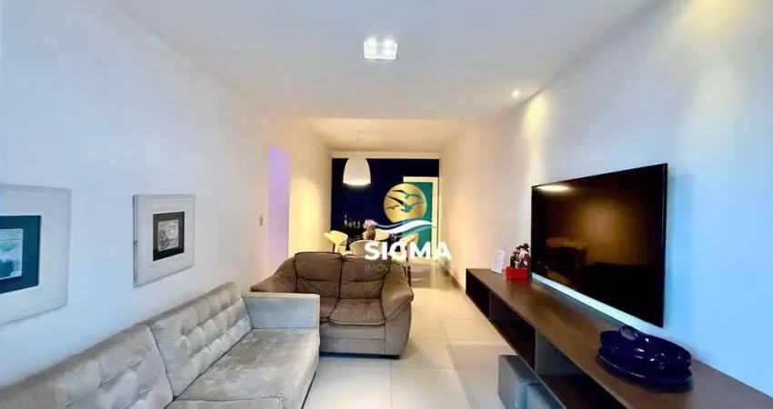 Apartamento com 2 dormitórios à venda, 62 m² por r$ 450.000,00 - jardim astúrias - guarujá/sp