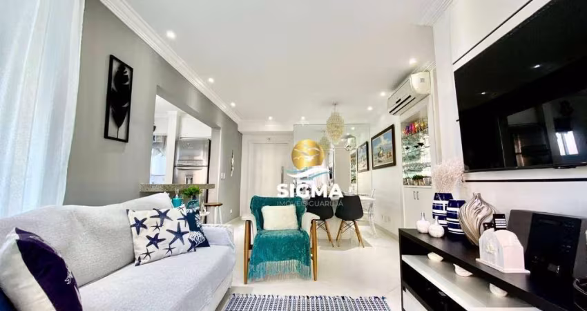 Apartamento com 3 Suítes à venda, 130 m² por R$ 950.000 - Enseada - Guarujá/SP.