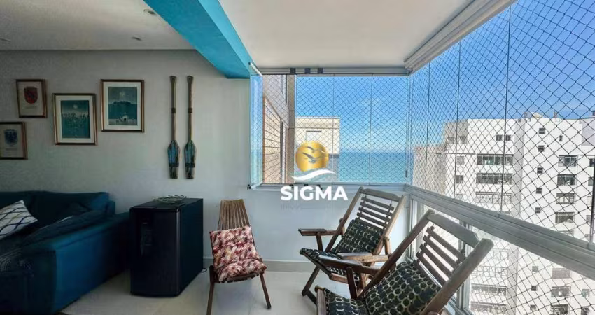 Apartamento com 3 dormitórios à venda, 140 m² por R$ 1.270.000,00 - Pitangueiras - Guarujá/SP