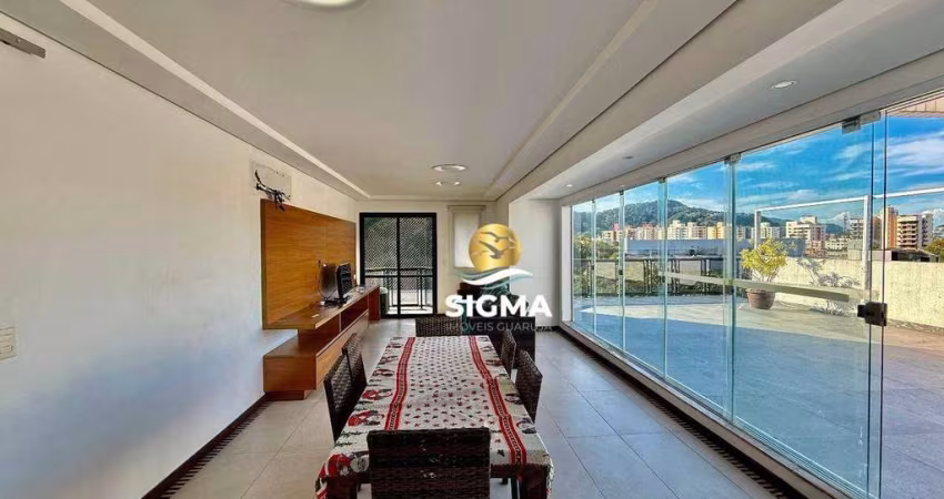 Apartamento com 4 quartos sendo 1 suíte à venda, 165 m² por R$ 700.000 - Enseada - Guarujá/SP.