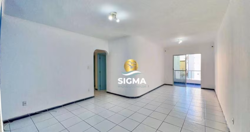 Apartamento com 3 dormitórios sendo 1 suíte  à venda, 100 m² por R$ 450.000 - Praia do Tombo - Guarujá/SP.