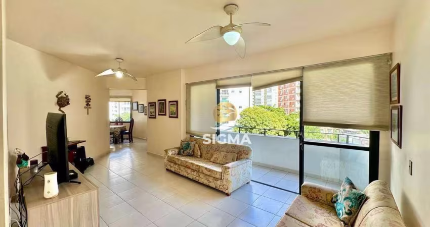 Apartamento com 3 dormitórios à venda, 140 m² por R$ 583.000,00 - Pitangueiras - Guarujá/SP