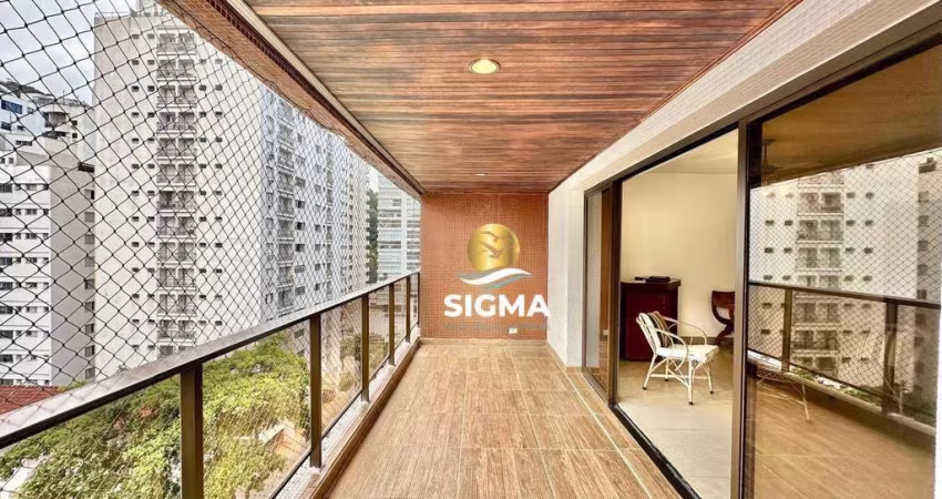 Apartamento com 3 dormitórios sendo 1 suíte à venda, 130 m² por R$ 650.000 - Pitangueiras - Guarujá/SP.