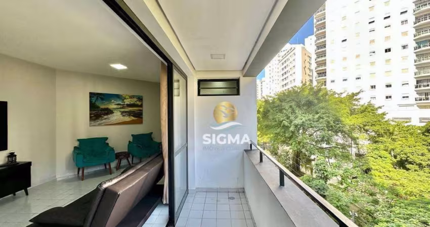 Apartamento com 3 dormitórios à venda, 140 m² por R$ 600.000,00 - Pitangueiras - Guarujá/SP