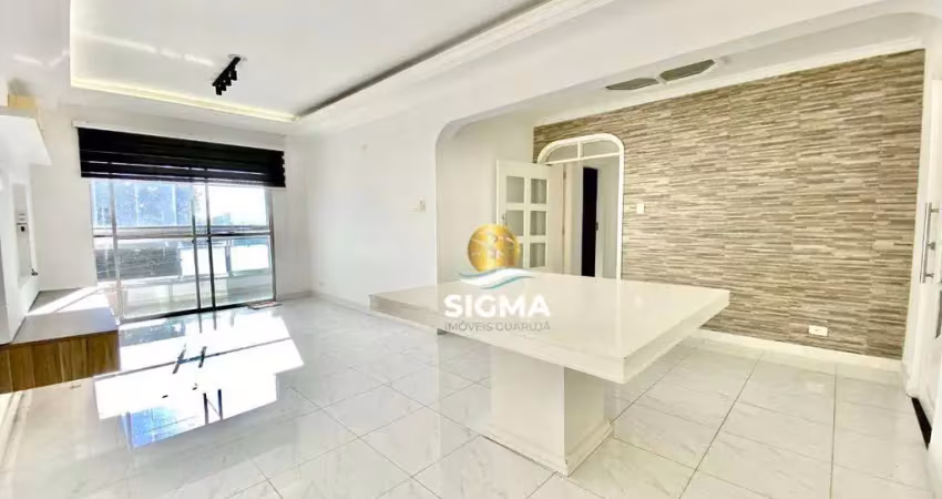 Apartamento com 2 dormitórios à venda, 95 m² por r$ 405.000,00 - jardim astúrias - guarujá/sp