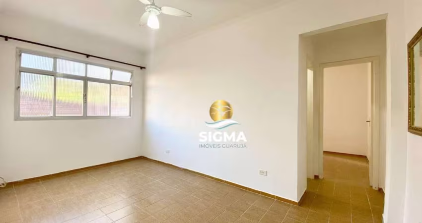 Apartamento com 1 dormitório à venda, 48 m² por R$ 300.000 - Tombo - Guarujá/SP.