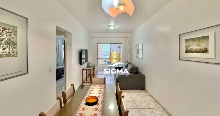 Apartamento com 2 dormitórios à venda, 80 m² por r$ 450.000 - pitangueiras - guarujá/sp.