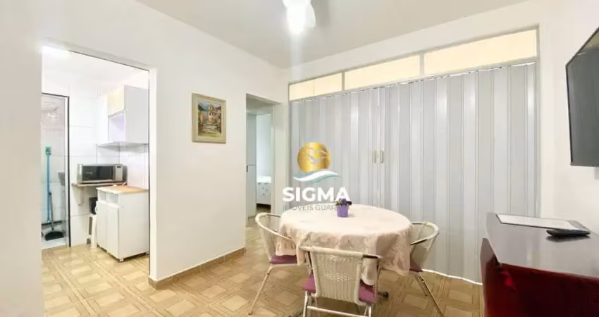 Apartamento com 2 dormitórios à venda, 50 m² por r$ 360.000 - pitangueiras - guarujá/sp.
