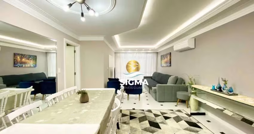 Apartamento com 3 dormitórios à venda, 134 m² por R$ 850.000,00 - Pitangueiras - Guarujá/SP