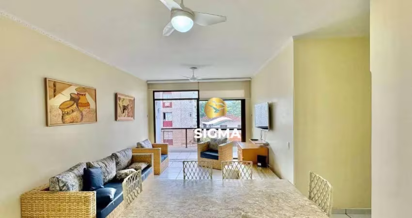 Apartamento com 3 dormitórios sendo 2 suítes à venda, 85 m² por R$ 650.000 - Praia do Tombo - Guarujá/SP.