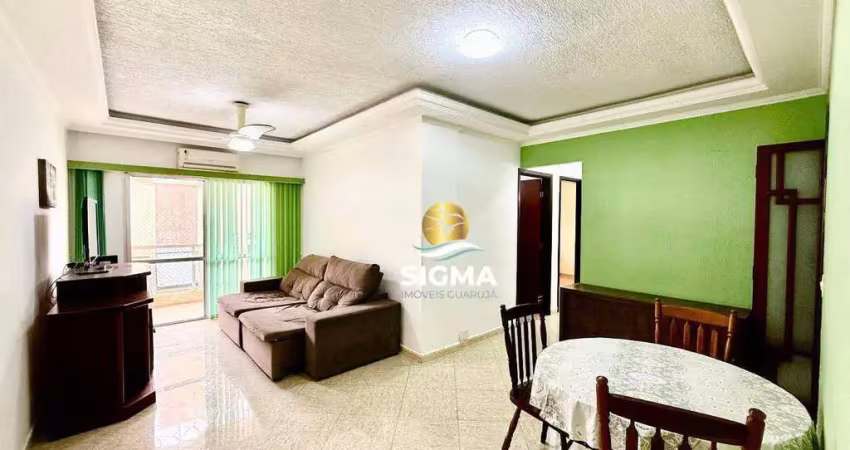 Apartamento com 2 dormitórios à venda, 76 m² por r$ 400.000 - enseada - guarujá/sp.