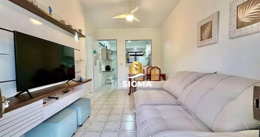 Apartamento com 2 dormitórios à venda, 75 m² por r$ 415.000,00 - jardim astúrias - guarujá/sp