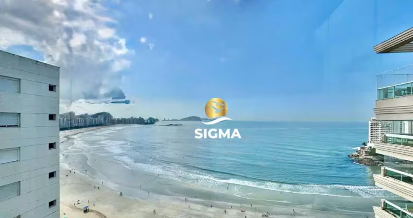 Apartamento com 4 dormitórios à venda, 136 m² por r$ 1.700.000,00 - jardim astúrias - guarujá/sp