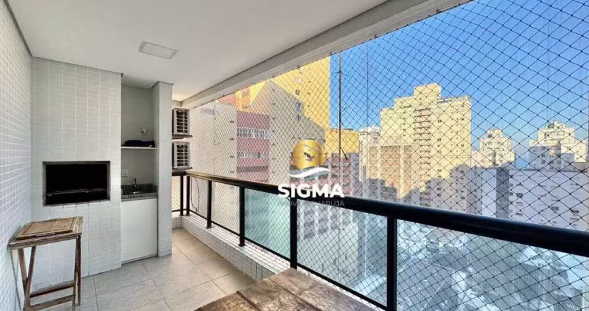Flat com 2 quartos sendo 1 suíte à venda, 65 m² por r$ 590.000 - pitangueiras - guarujá/sp.