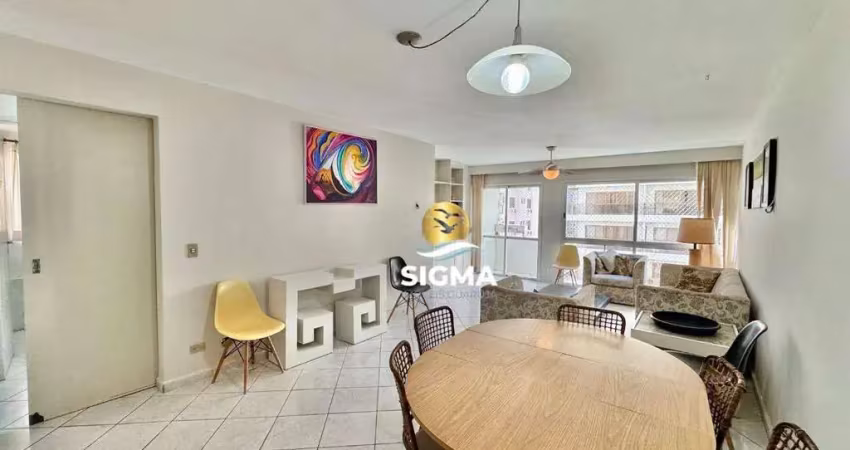 Apartamento à venda, 130 m² por r$ 520.000,00 - pitangueiras - guarujá/sp