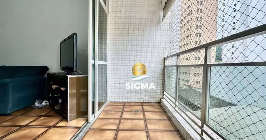 Apartamento com 2 dormitórios à venda, 90 m² por r$ 530.000 - pitangueiras - guarujá/sp.