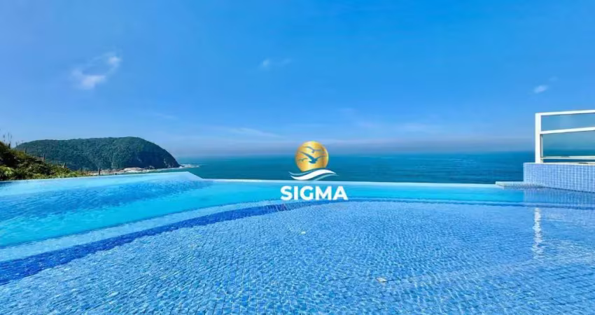 Apartamento duplex com 2 dormitórios à venda, 82 m² por r$ 1.040.000,00 - enseada - guarujá/sp