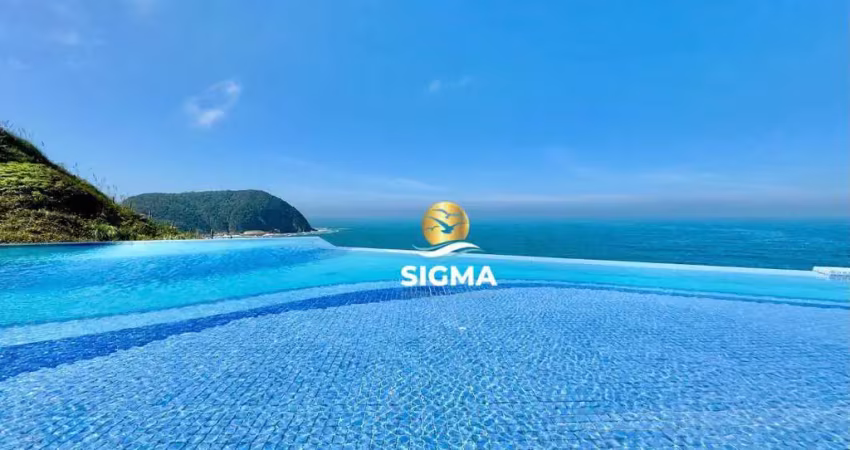 Apartamento duplex com 2 suítes à venda, 82 m² por r$ 890.000 - praia da enseada - guarujá/sp.