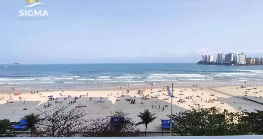 Apartamento com 4 dormitórios sendo 1 suíte  240 m² - venda por r$ 2.000.000 ou aluguel por r$ 10.000/mês - pitangueiras - guarujá/sp
