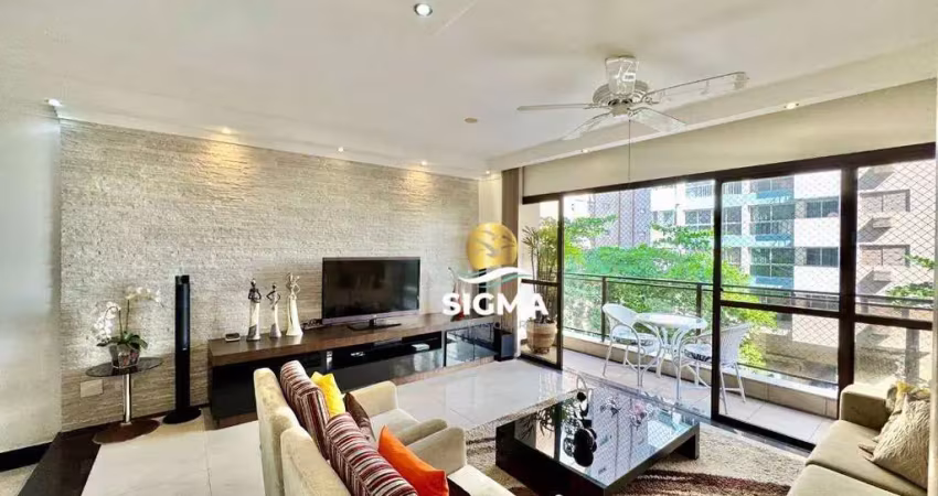 Apartamento com 3 dormitórios à venda, 109 m² por r$ 950.000,00 - pitangueiras - guarujá/sp