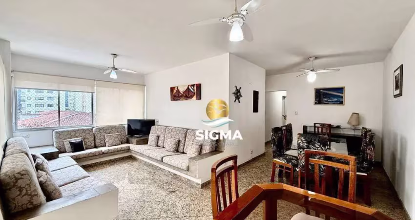 Apartamento com 4 quartos sendo 1 suíte à venda, 120 m² por r$ 636.000 - pitangueiras - guarujá/sp.