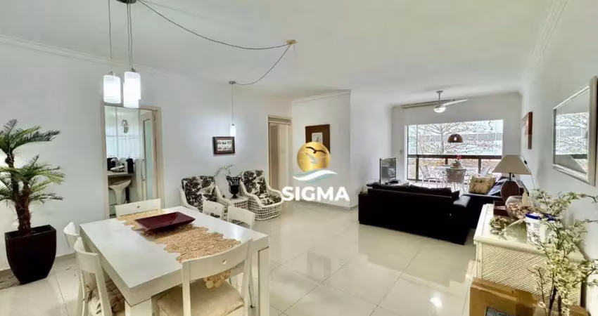 Apartamento com 3 quartos sendo 1 suíte à venda, 110 m² por r$ 490.000 - enseada - guarujá/sp.