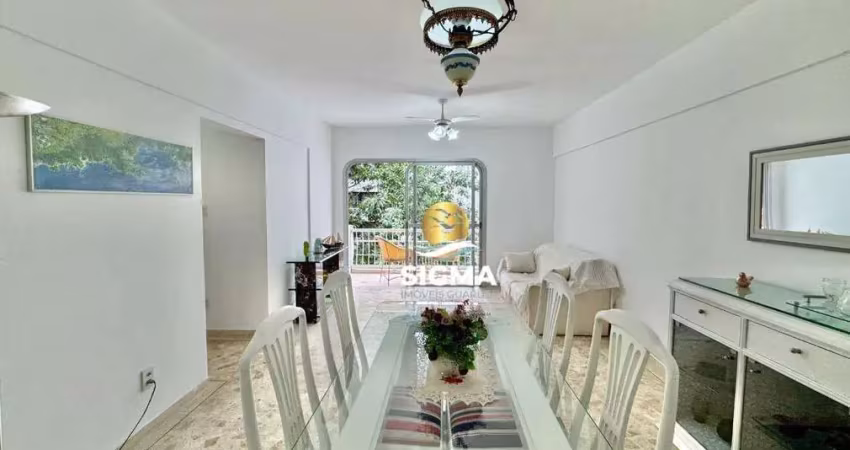 Apartamento com 2 dormitórios sendo 1 suíte à venda, 90 m² por r$ 520.000 - pitangueiras - guarujá/sp