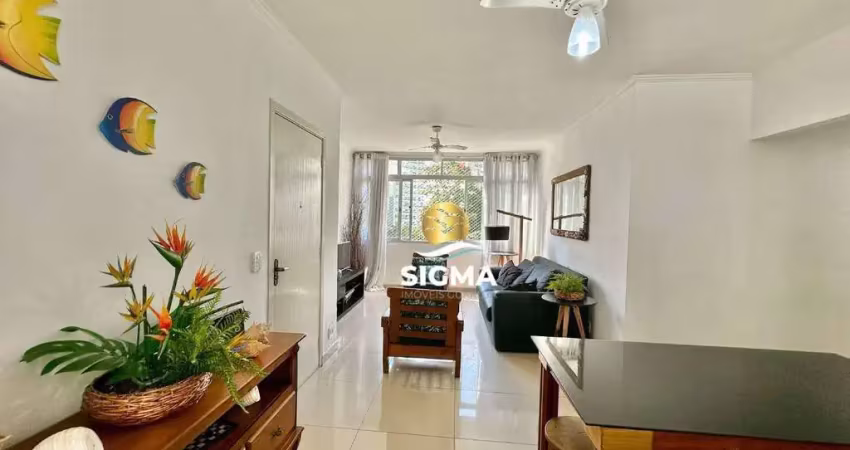 Apartamento com 2 dormitórios à venda, 85 m² por r$ 380.000,00 - pitangueiras - guarujá/sp