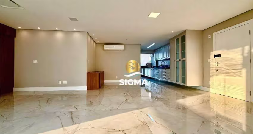 Apartamento com 3 quartos sendo 1 suíte à venda, 145 m² por r$ 2.300.000 - jardim astúrias - guarujá/sp.