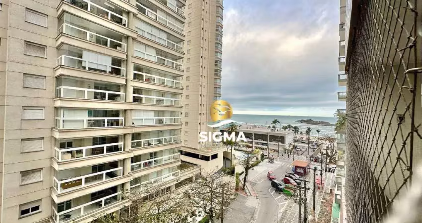 Apartamento com 2 dormitórios à venda, 80 m² por r$ 600.000,00 - pitangueiras - guarujá/sp