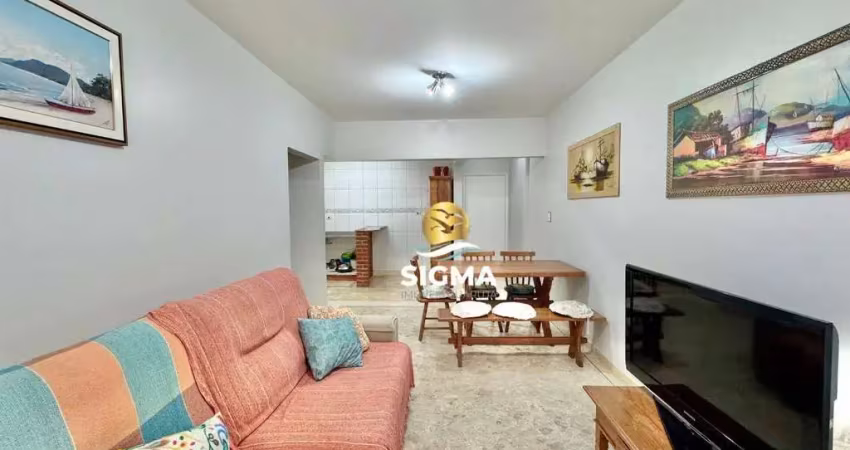 Apartamento com 1 dormitório à venda, 60 m² por r$ 424.000,00 - pitangueiras - guarujá/sp