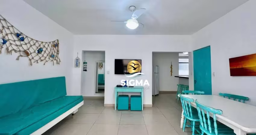 Apartamento com 3 quartos sendo 2 suítes à venda, 85 m² por r$ 450.000 - enseada - guarujá/sp.